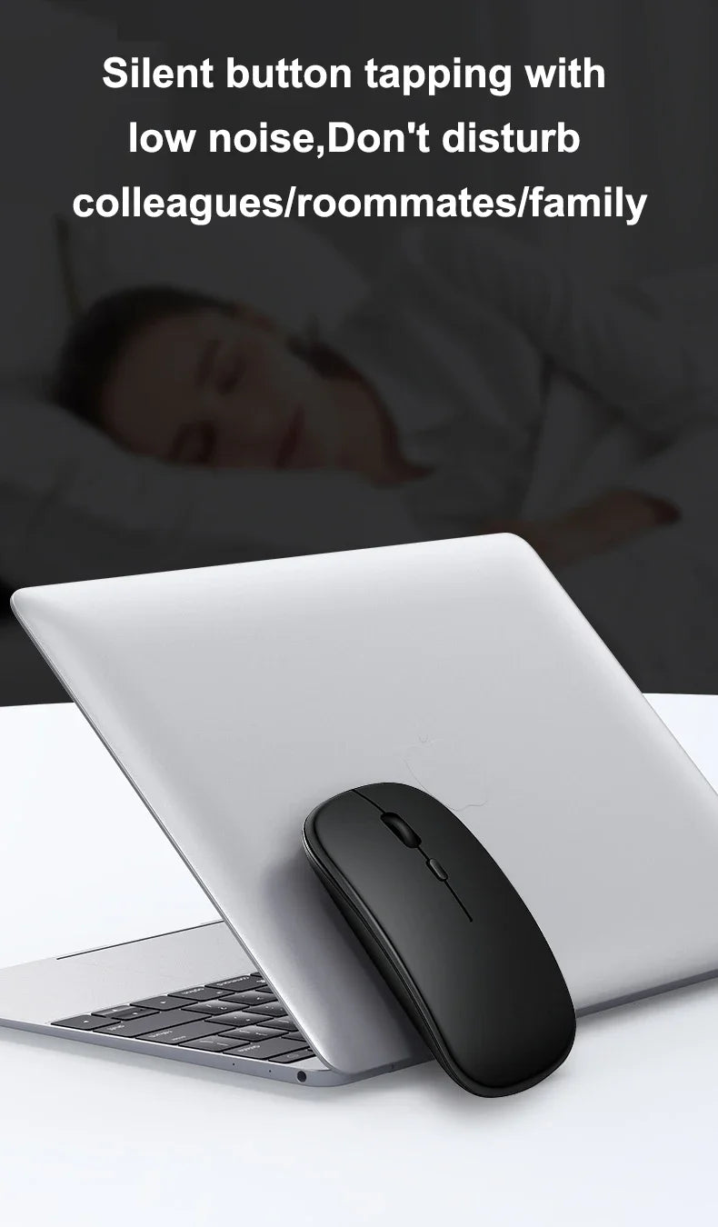 Rechargeable Bluetooth-compatible Keyboard Ultra-Slim Wireless Mouse Keyboard Set for Android Windows Tablet iPhone iPad