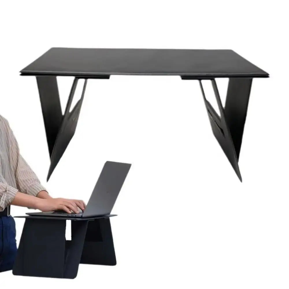 Magnetic Foldable Laptop Desk Anti-slip Adjustable Notebook Computer Holder Waterproof Lightweight Car Computer Riser Bedroom
