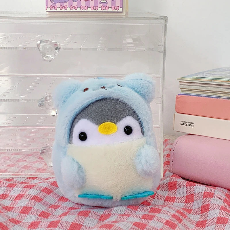 2023 Cute Penguin Doll Girl Cartoon Car Creative Plush Key Chain Kawaii Lady Bag Accessories