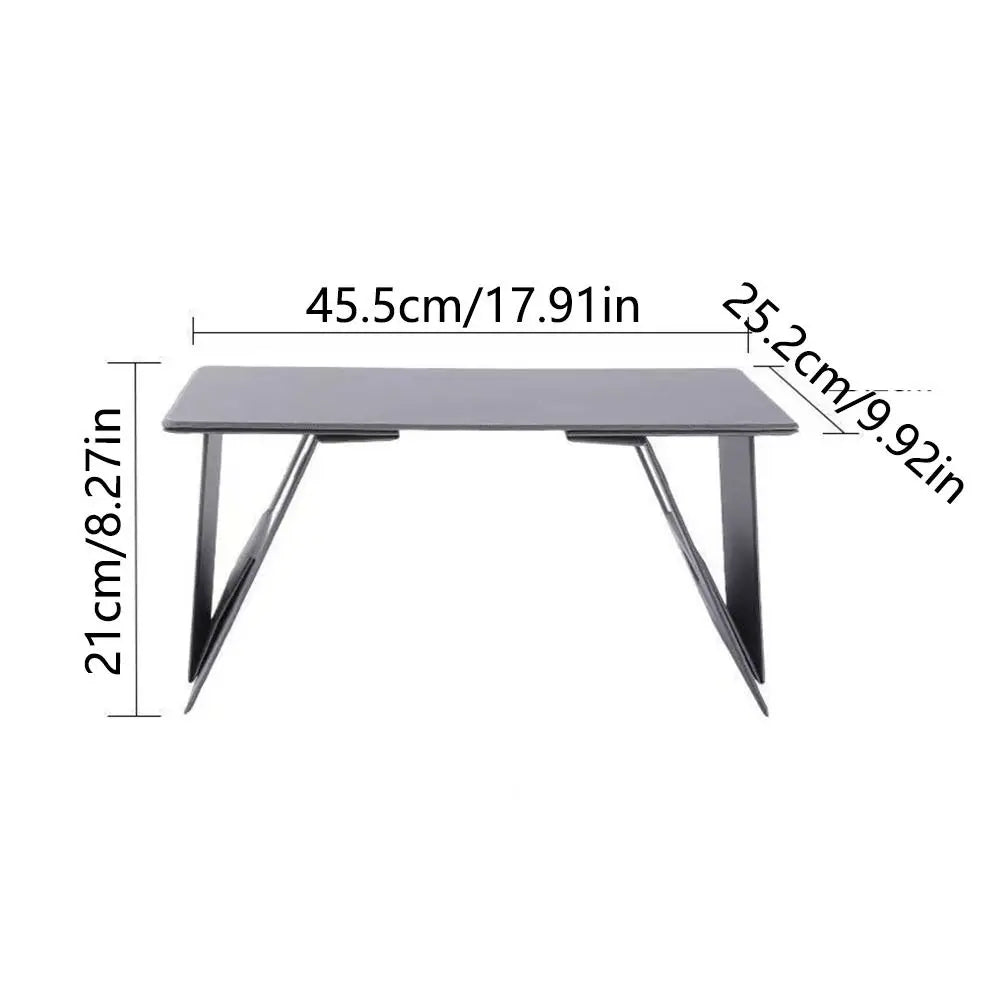 Magnetic Foldable Laptop Desk Anti-slip Adjustable Notebook Computer Holder Waterproof Lightweight Car Computer Riser Bedroom