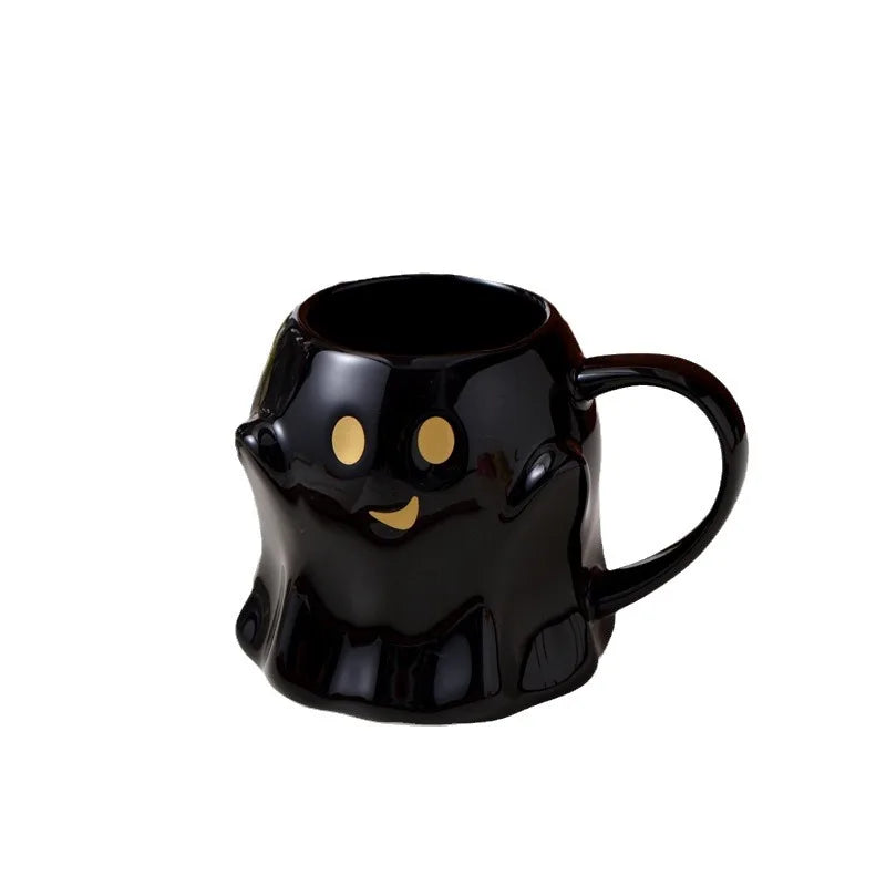 ceramic halloween ghost mug cup