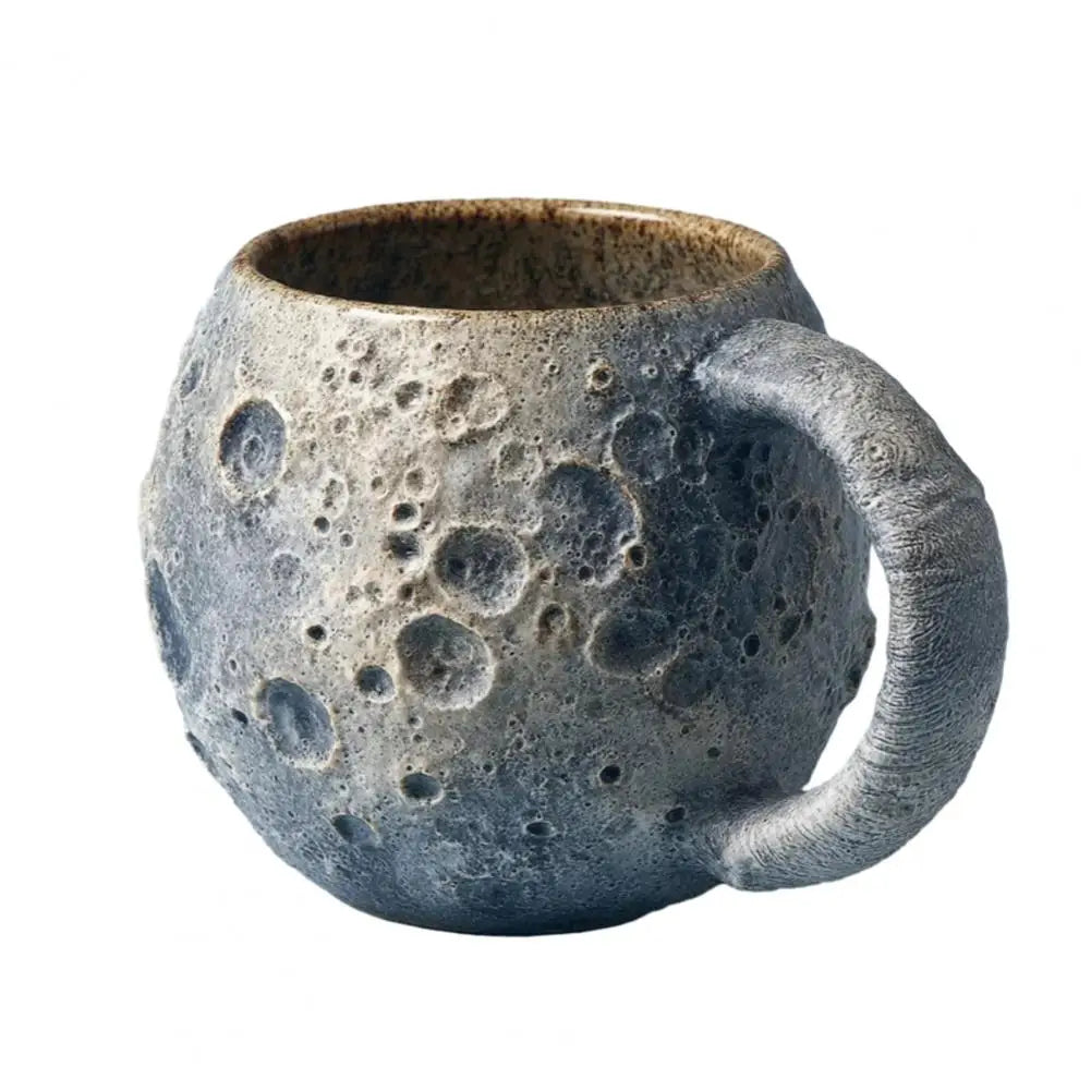 Solar System Planet Mugs Space-Themed Coffee Cups with Ergonomic Handle Planet-inspired Ceramic Cup Space Embossed Planet Mugs