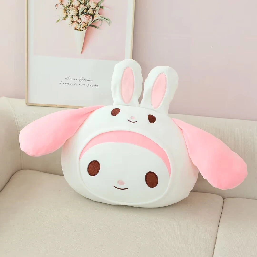Stuffed Anime Kuromi My Melody Pochacco Cinnamoroll Back Cushion Very Soft Cute Throw Pillow Sofa Bed Home Decor Xmas Gifts