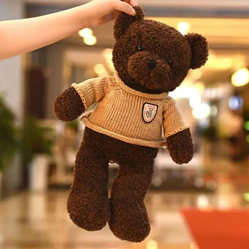 30cm40cm Plush Sweater Bear Toys Dolls Dolls Cute Dress Up Bear Birthday Gift Soothing sleep