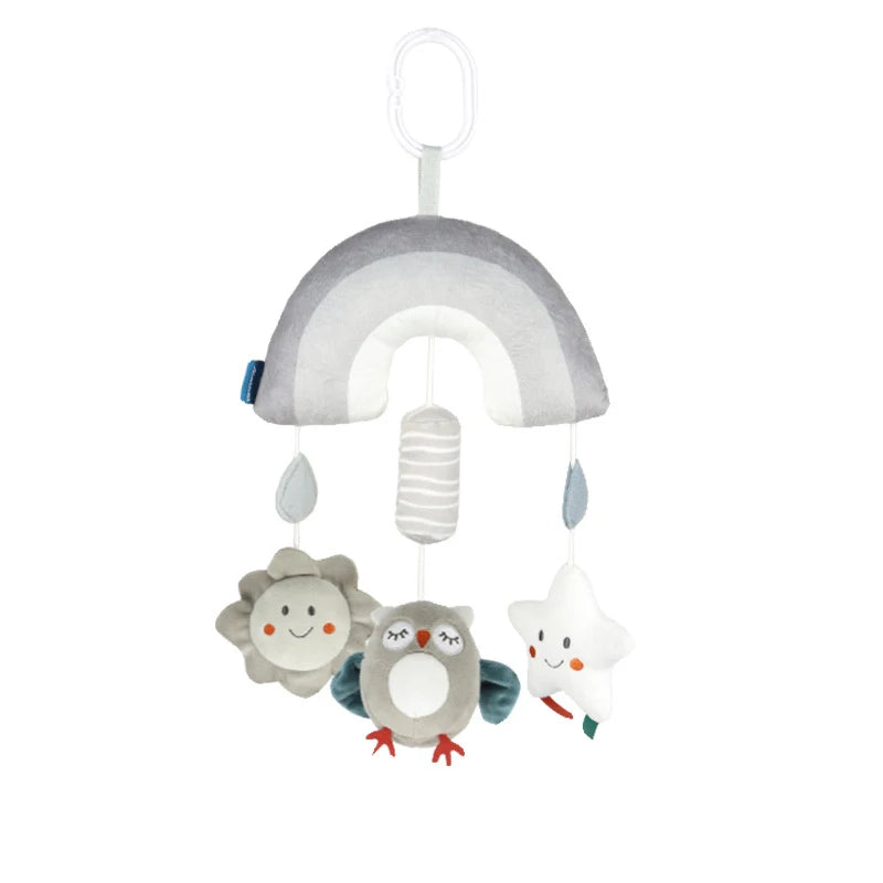 Baby Toys for 0 3 6 12 Months Babies Soft Plush Animal Rattles Stroller Hanging Toy for Baby Car Seat Crib Travel Sensory Toys