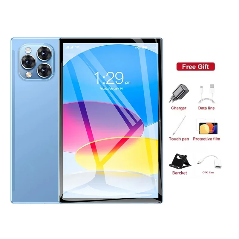 2025 New Original Global Version Tablet Android Pad 15 Pro 16GB+1TB Snapdragon 870 Tablets PC 5G Dual SIM Card WIFI HD 4K Mi Tab