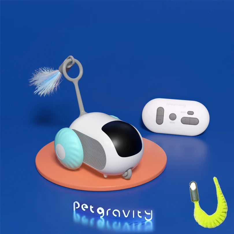Pet Gravity Cat Smart Interactive Car Toy Dropshipping Automatic Moving Remote Mouse Indoor Kitty Ball Toys Controlled