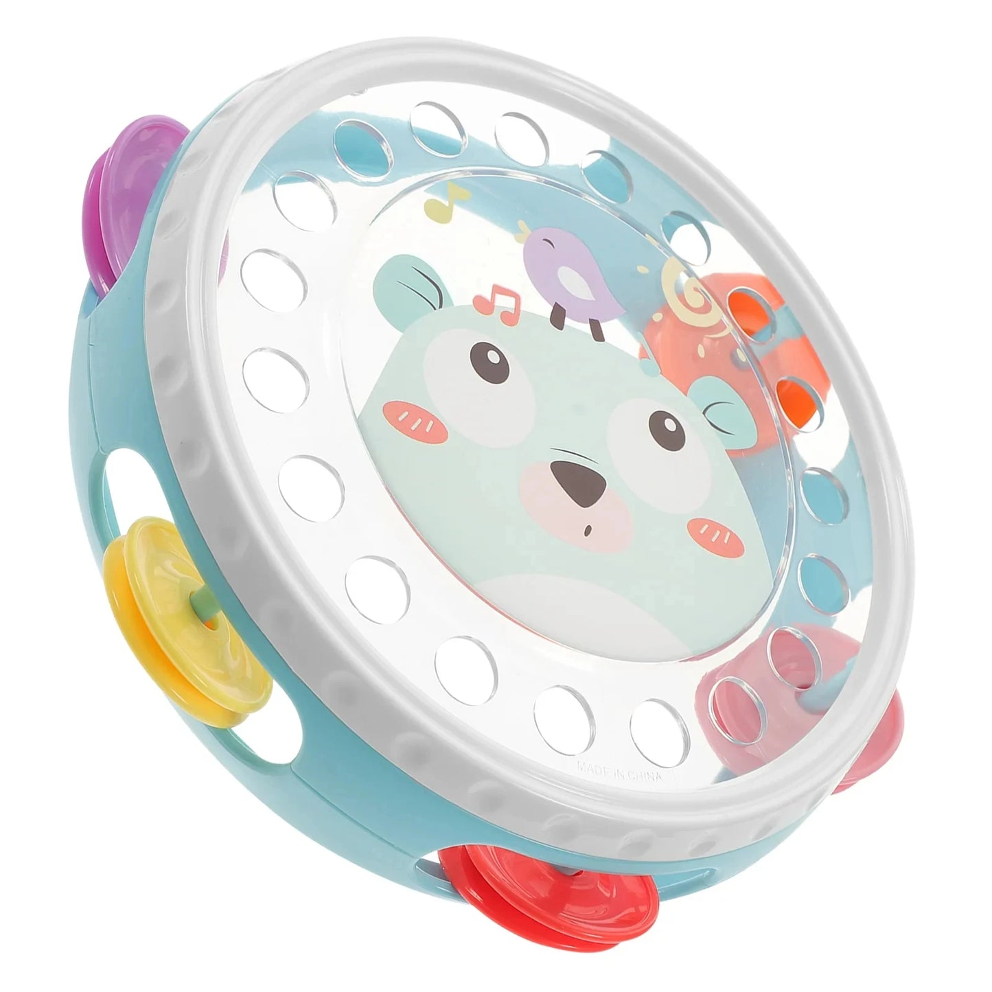 Baby Toys 6 12 Months Musical Instruments Hand Drum Shaking Rattle Toys Montessori Educational Toy Interactive Hand Bell for Kid