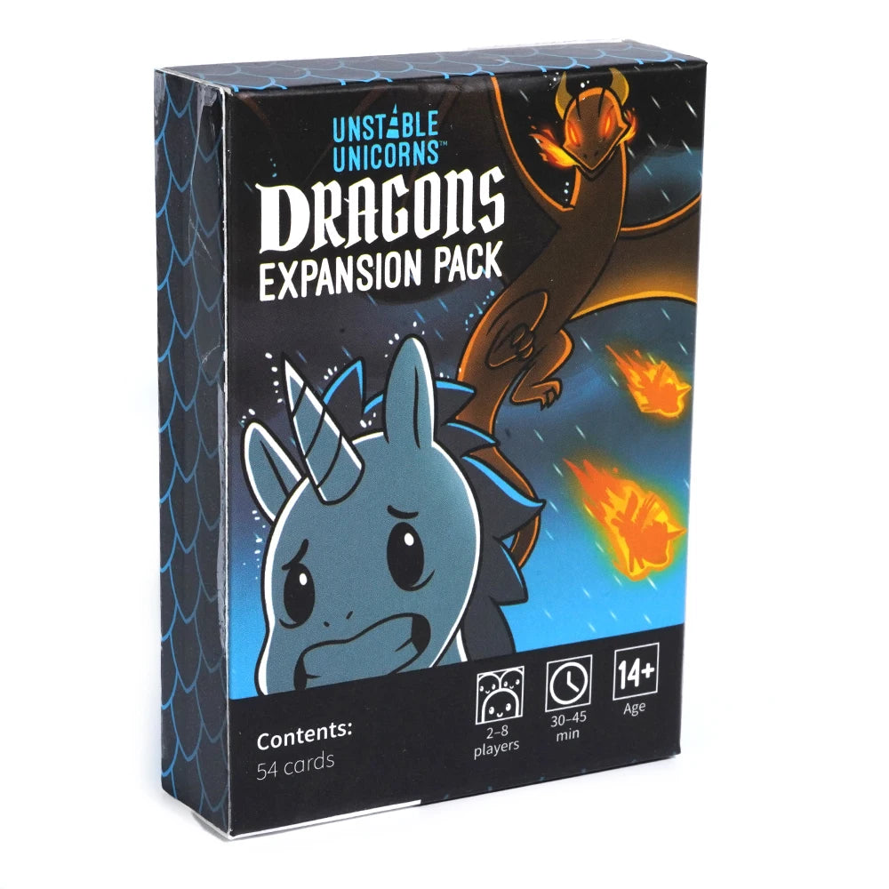 Unstable Unicorns Board English Family Party Expansion Basic Version Of Classic Board Games Control and Chaos Base Game
