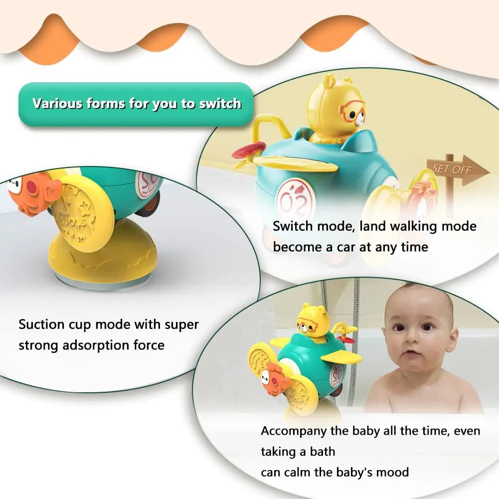 Suction Cup Spinner High Chair Baby Toys 6 12 Months Rotating Rattle Sensory Toys for Babies Educational Games Toy 1 2 3 Years