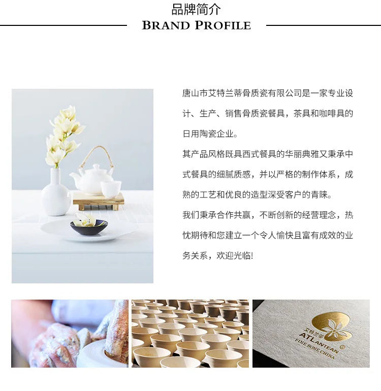 Tangshan Bone Porcelain Series Tableware, Various Type Bowls, Microwave Ovens, Household Hotels, Pure White Simple Rice Bowls