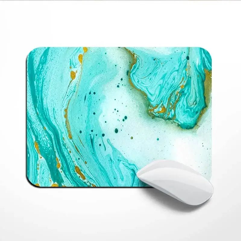 Desktop Supplies Marble Mouse Pads Small Mouse Pad Nordic Style Pad for Mouse Luxury Surface for Computer Premium Padding