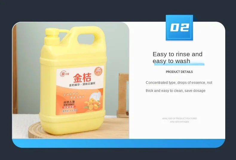 500g Fruit Vegetable Wash Dish Washing Liquid Multi Effect Kitchen Cleaning Detergent Remove Oil Stains Clean Tableware