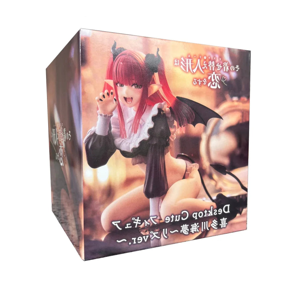 Original Taito Anime Desktop Cute My Dress-Up Darling Kitagawa Marin Liz Ver PVC Action Figure Model Gifts Collectible Toy