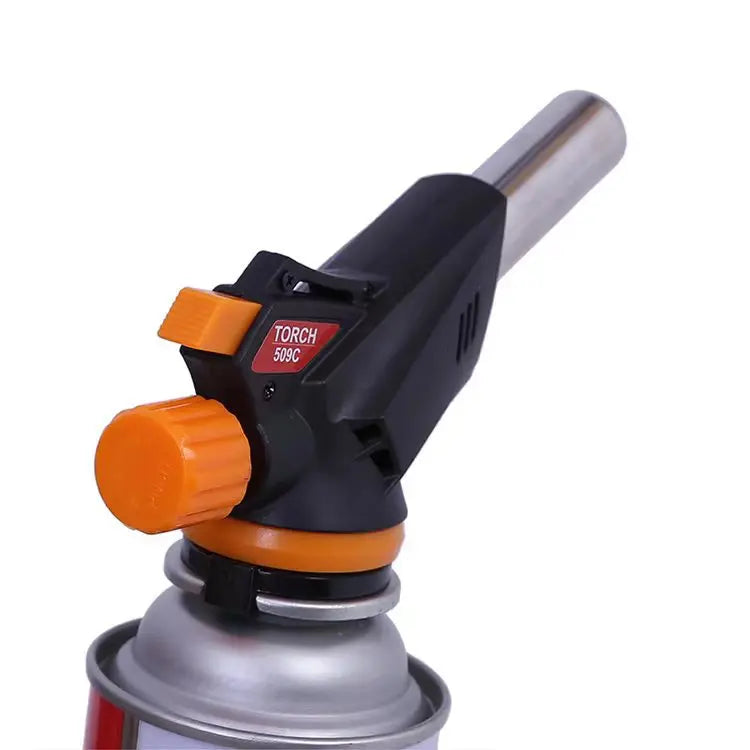 Welding Gas Torch Flame Gun Torch Cooking AutoIgnition Butane Gas Flame Gas Torch for BBQ Camping Cooking