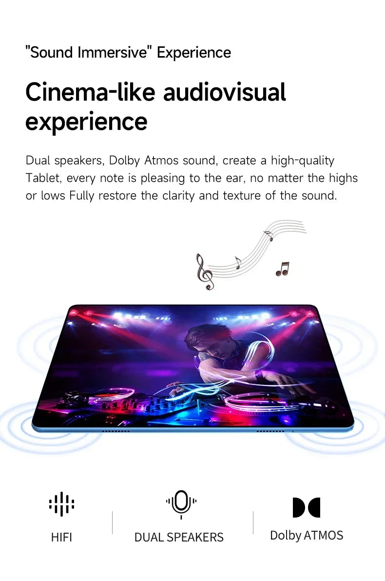 2025 New Original Global Version Tablet Android Pad 15 Pro 16GB+1TB Snapdragon 870 Tablets PC 5G Dual SIM Card WIFI HD 4K Mi Tab
