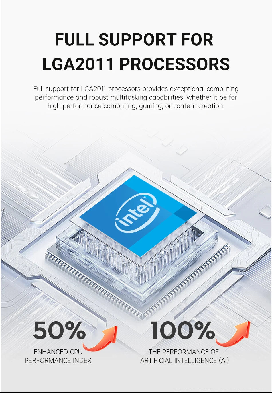 Qiyida X99 motherboard kit LGA2011 3 Xeon E5 2680 V4 2*8GB 16GB DDR4 3200Mhz 4 channels NVME USB3.0 SATA3.0 TPM 2.0 Interface