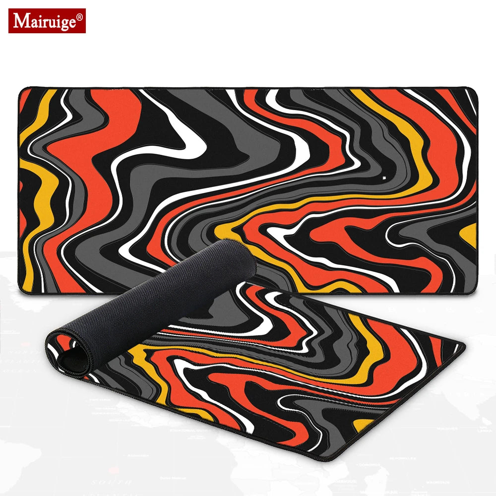 XXL Strata Liquid 900x400 Mouse Pad Computer Laptop Anime Keyboard Mouse Mat Large Mousepad Keyboards Gamers Decoracion Desk Mat
