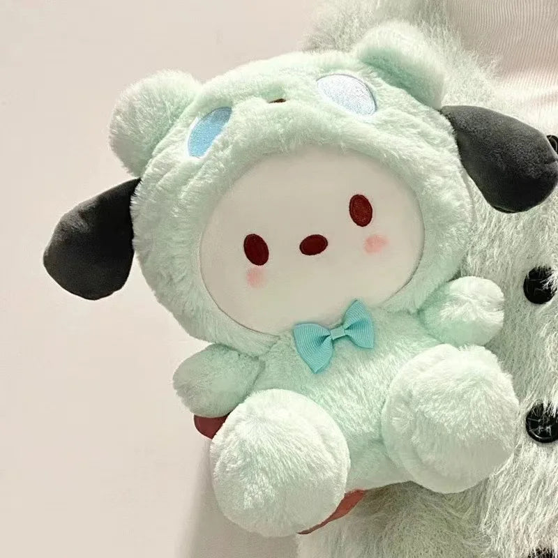 Sanrio 25Cm Anime Kuromid Toys Kawaii Mymelody Cinnamorol Plush Soft Stuffed Animals Doll Plushie Pillow Xmas Gift Decor
