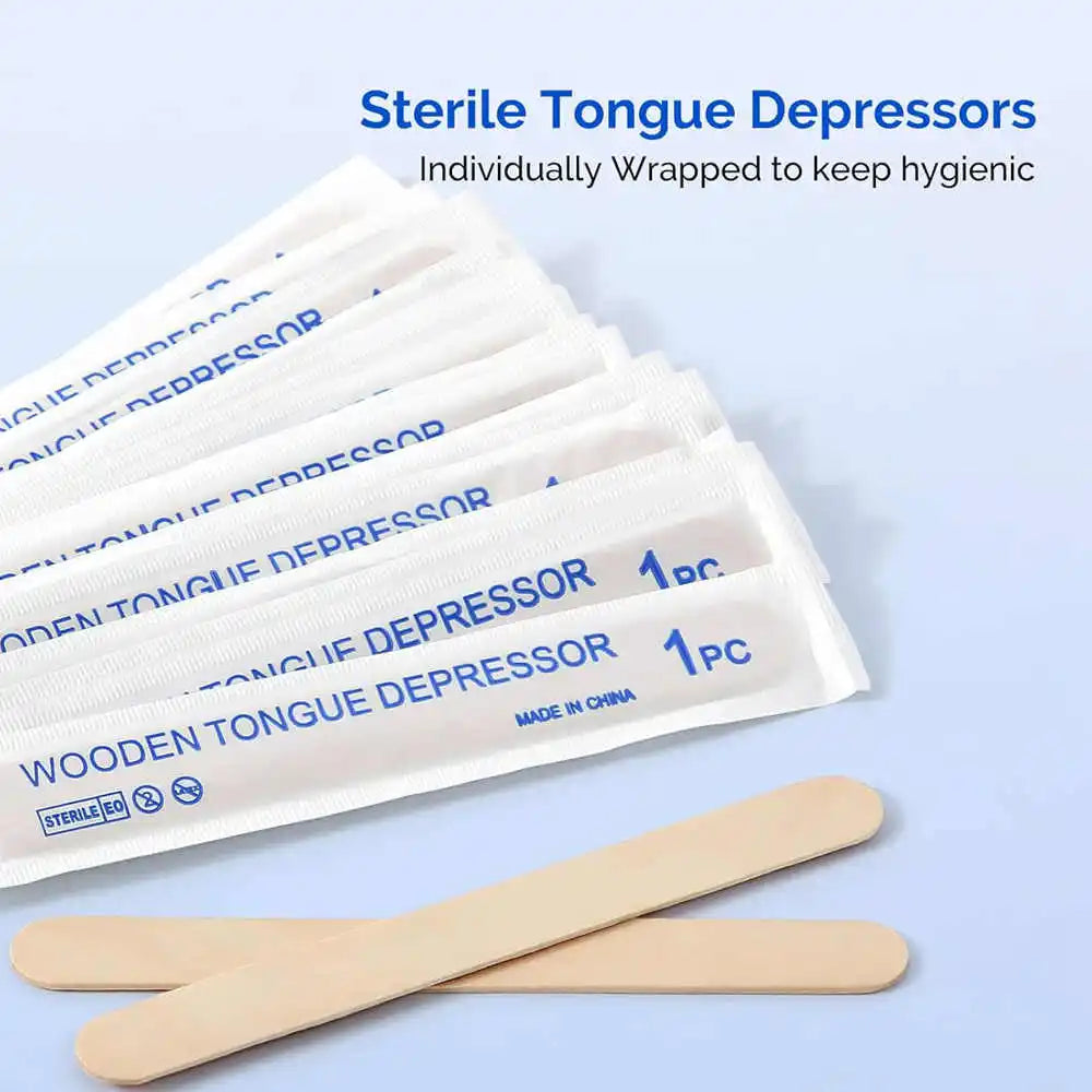 300/200/100/50/30/10PCS Wooden Tongue Depressor Waxing Stick Individual Pack Woman Body Hair Removal Sticks Beauty Health Tool
