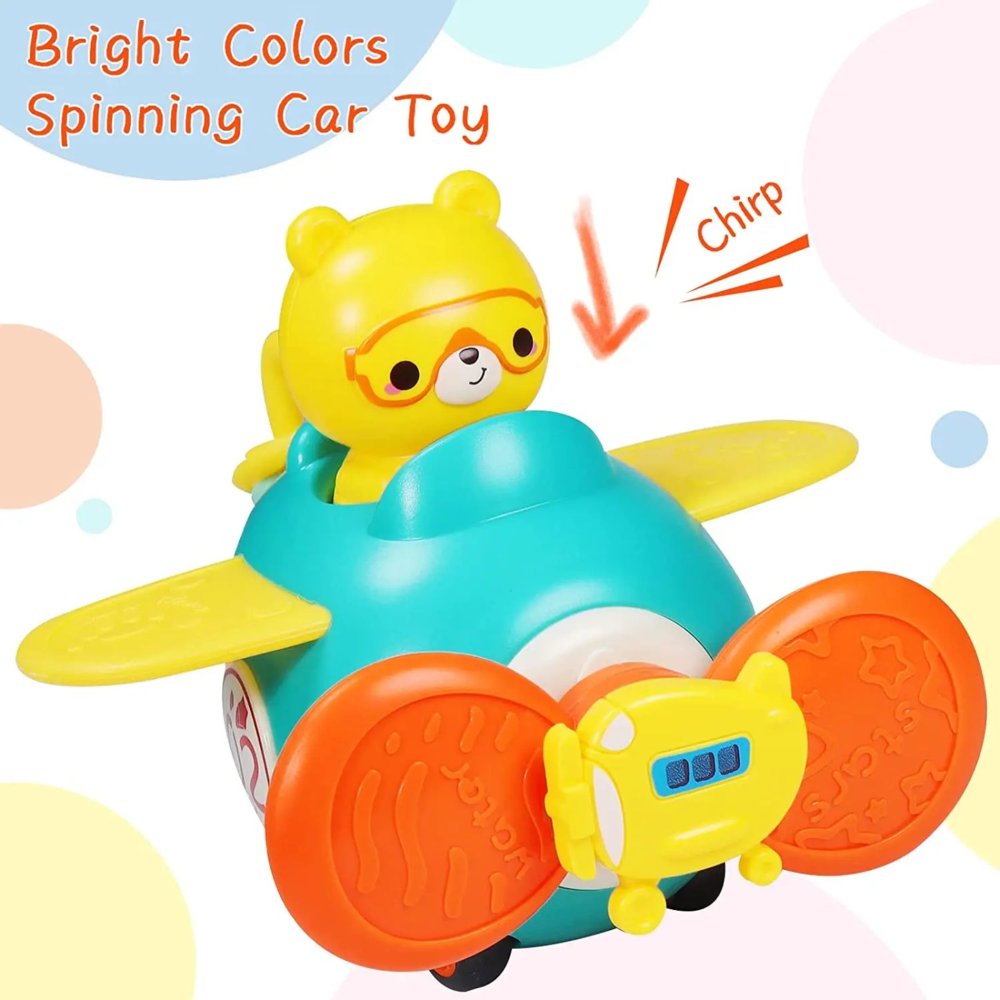 Suction Cup Spinner High Chair Baby Toys 6 12 Months Rotating Rattle Sensory Toys for Babies Educational Games Toy 1 2 3 Years