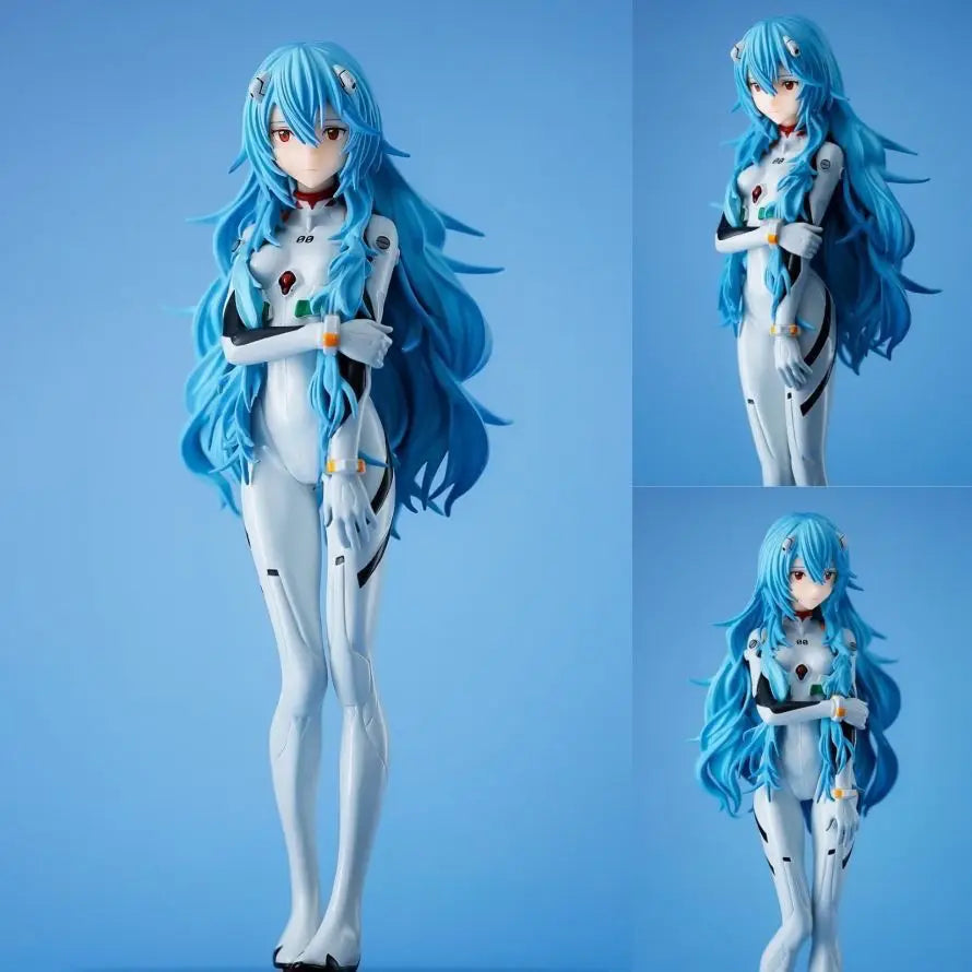 New Genesis Evangelion Figure EVA Ayanami Rei Asuka Two-Dimensional Model Chassis Desktop Ornament Gift Doll Toy