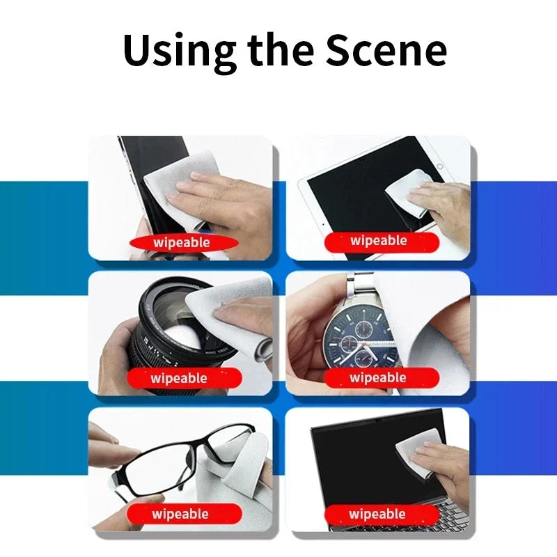 For Apple Polishing Cloth Microfiber Cleaning Wiper 16CM 1: 1 Original Phone Screen Cleaner Polish Cloth for iPhone iPad Tablet