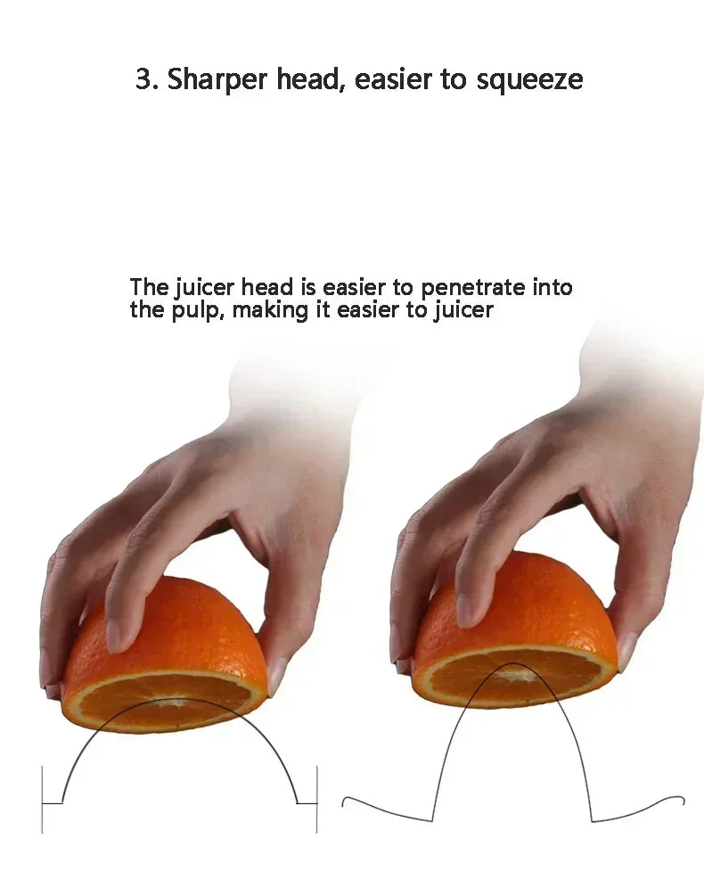 304 Stainless Steel Fruit Lemon Orange Juicer Household Small Creative Juicer Portable Manual Juicer kitchen accessories