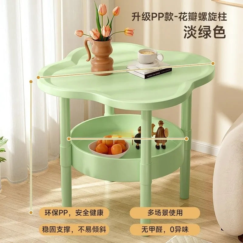 Storage Rack Desk & Table Simple 2-Tier Bookshelf Desk Multi-Functional Lightweight Study Table, Portable Storage Shelf for Home