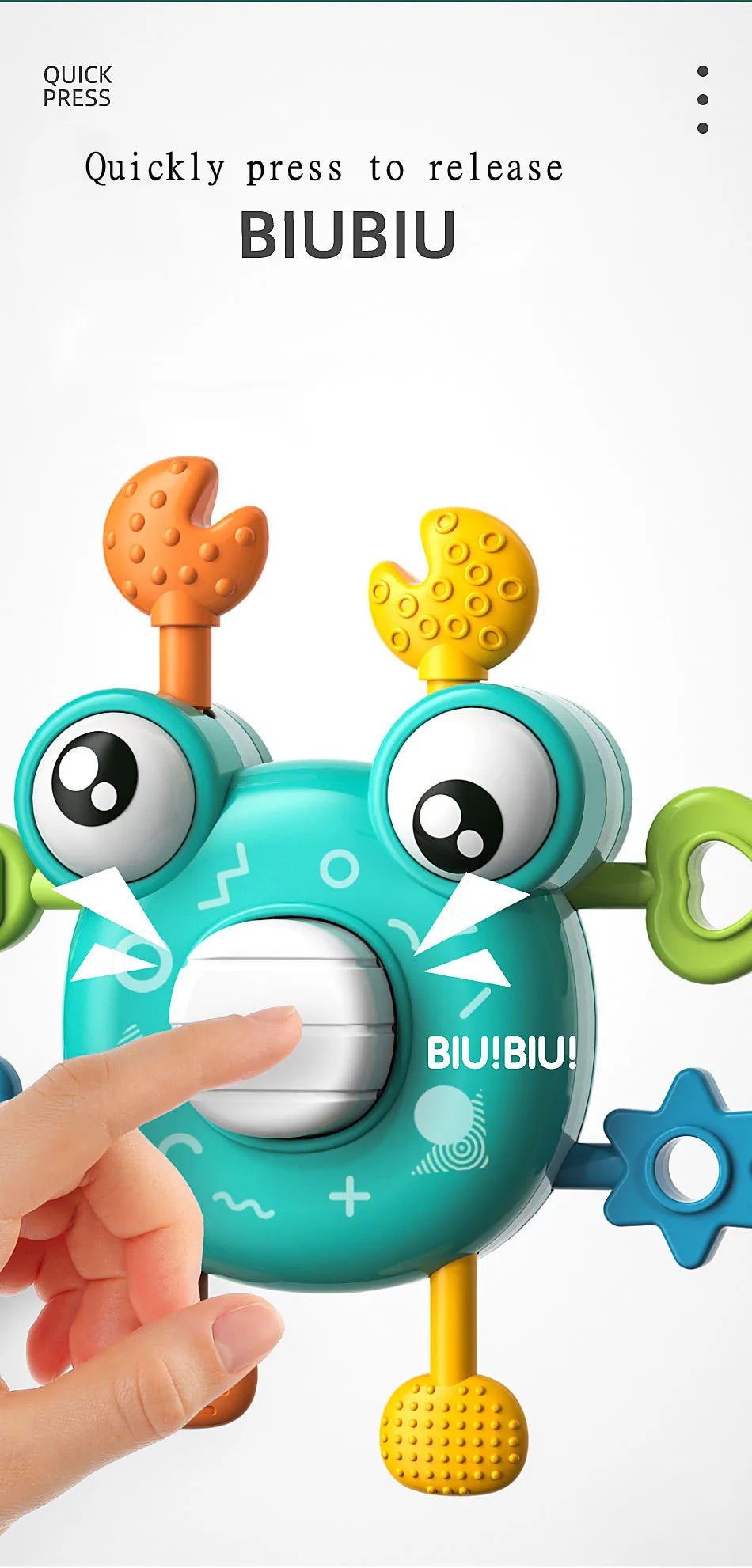 New Fun Baby Finger Exercise Game Newborn Baby Rattles Mobiles Hanging Bell Early Education Toys 0-24 Months For Children Gifts