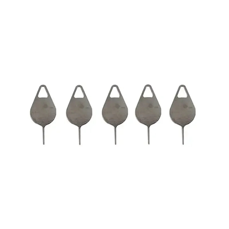 5pcs Mobile Phone Sim Card Remover Pin Needle Replacement Parts Tool Kit for iPhone Samsung Blackberry Xiaomi Oppo Huawei Repair