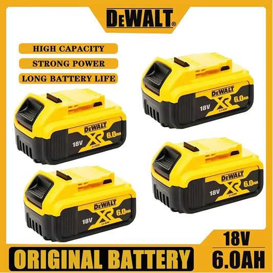 New 100% Original 6Ah 18V Original Dewalt Power Tool Battery DCB206 18V 6.0Ah Battery DCB206 18V Battery DCB205 DCB200