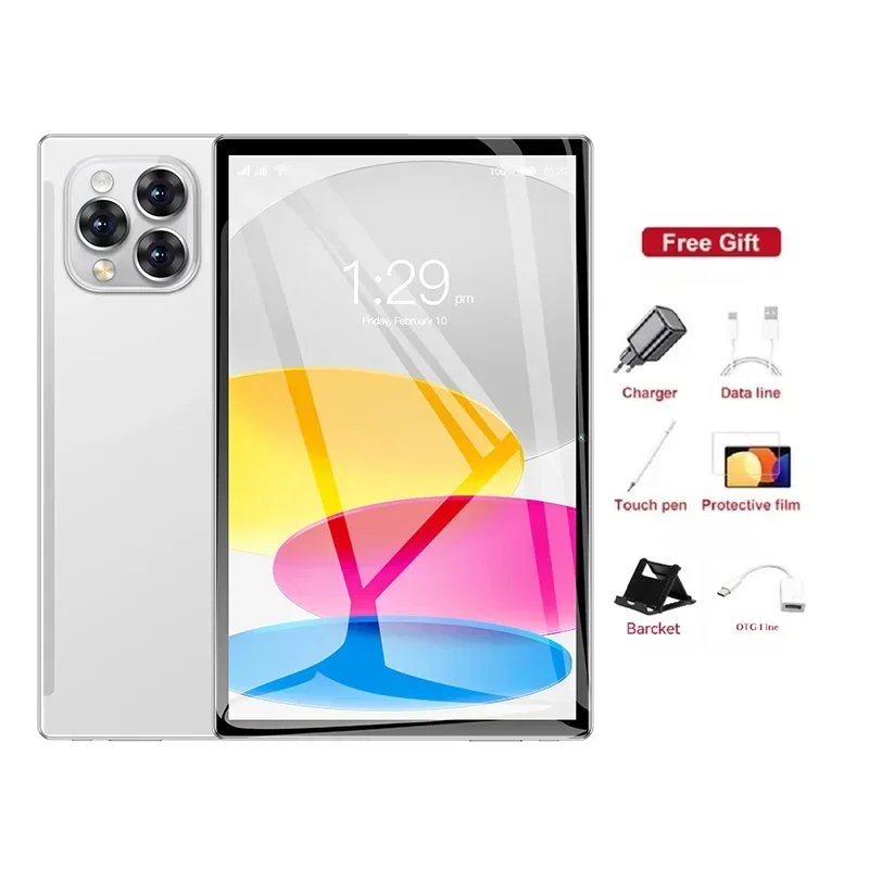 2025 New Original Global Version Tablet Android Pad 15 Pro 16GB+1TB Snapdragon 870 Tablets PC 5G Dual SIM Card WIFI HD 4K Mi Tab