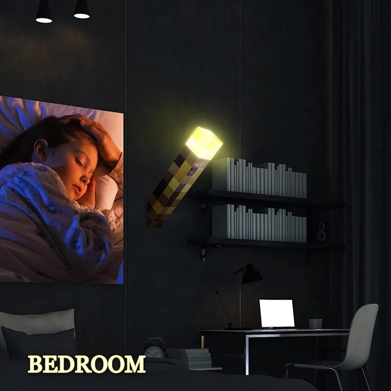 Torch LED Lamp Potion Bottle Light USB Rechargeable Night Light Kids Xmas Gift Table Lamp Living Room Bedroom Decoration