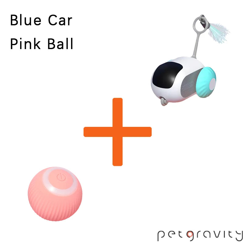 Pet Gravity Cat Smart Interactive Car Toy Dropshipping Automatic Moving Remote Mouse Indoor Kitty Ball Toys Controlled