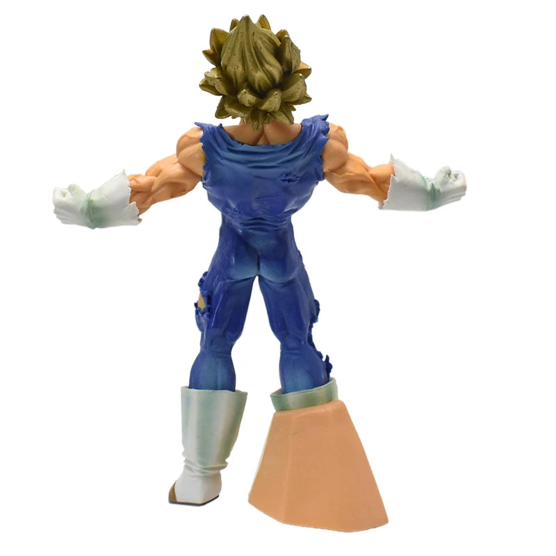 20CM Dragon Ball Z Majin Vegeta Figure Toys Anime DBZ Super Saiyan GK Action Collection PVC Model Dolls Birthday Gifts Kids