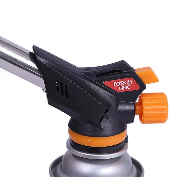 Welding Gas Torch Flame Gun Torch Cooking AutoIgnition Butane Gas Flame Gas Torch for BBQ Camping Cooking