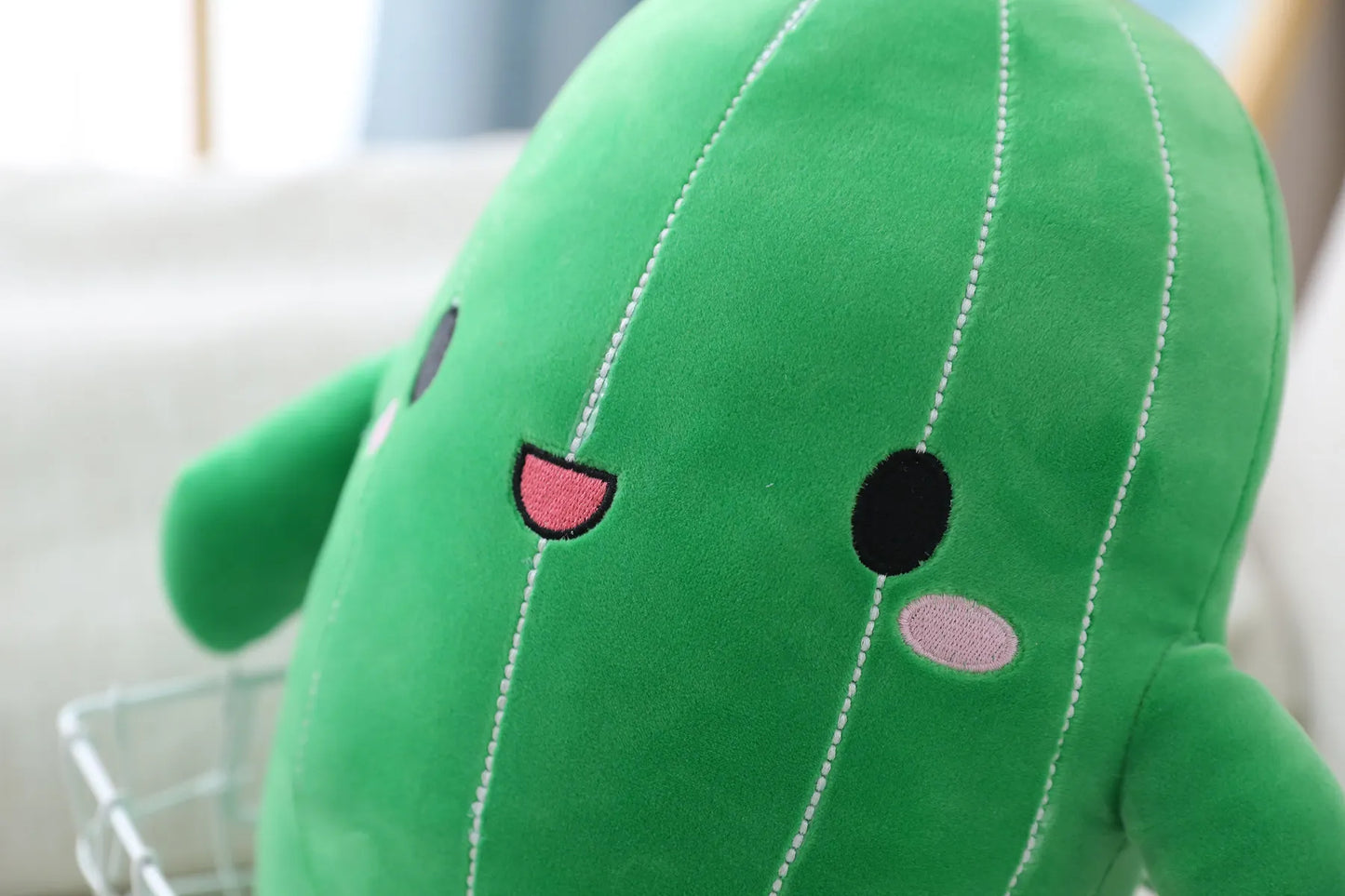 25/40/65cm Kawaii Simulation Cactus Plush Toy Cute Stuffed Plants Plushies Dolls Cartoon Soft Throw Pillow Kids Toys Home Decor