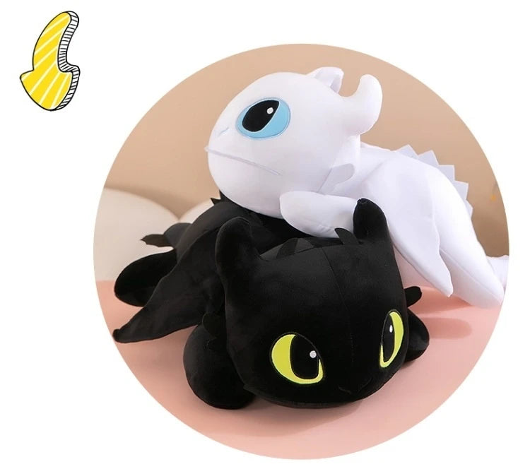 100cm Little Flying Dragon Kawaii Plush Toy Lying Posture Style Toothless Doll Pillow Children Couple Christmas Birthday Gift