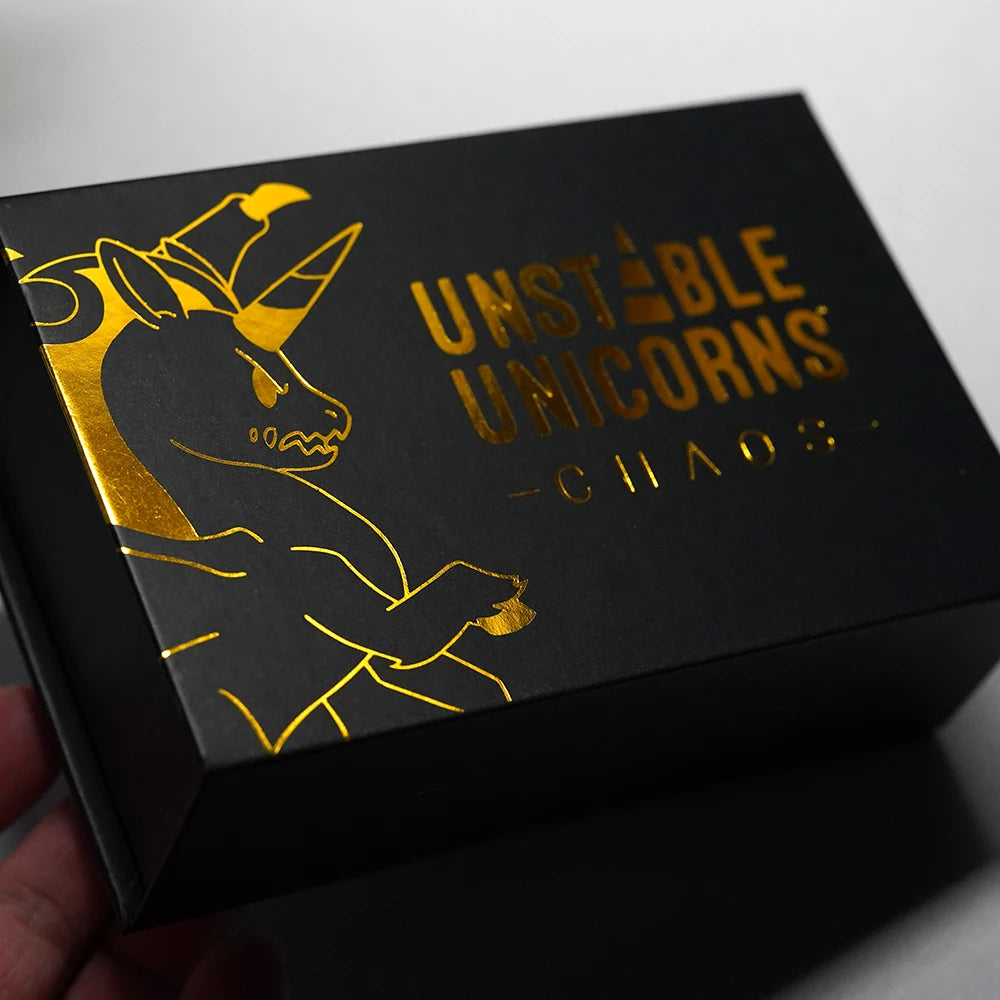 Unstable Unicorns Board English Family Party Expansion Basic Version Of Classic Board Games Control and Chaos Base Game