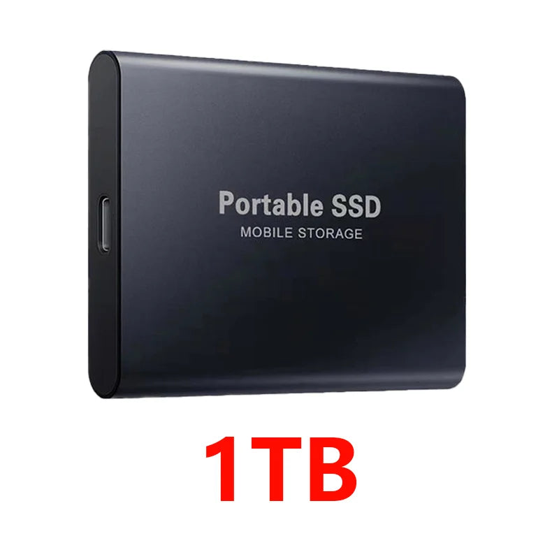Portable SSD 4TB High Speed External Hard Drive 16TB USB 3.1 Hard Disk Mass 1TB Original Solid State Drives for Laptop/PC/MAC