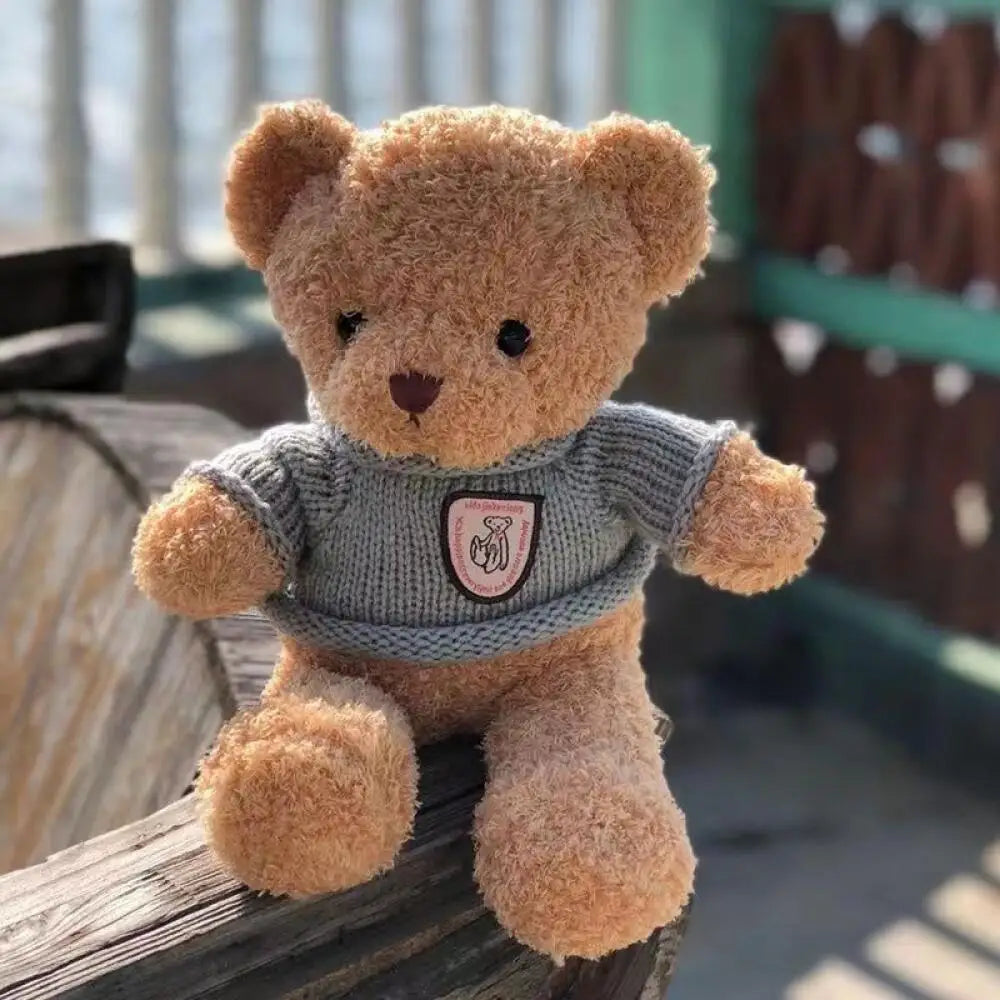 30cm40cm Plush Sweater Bear Toys Dolls Dolls Cute Dress Up Bear Birthday Gift Soothing sleep