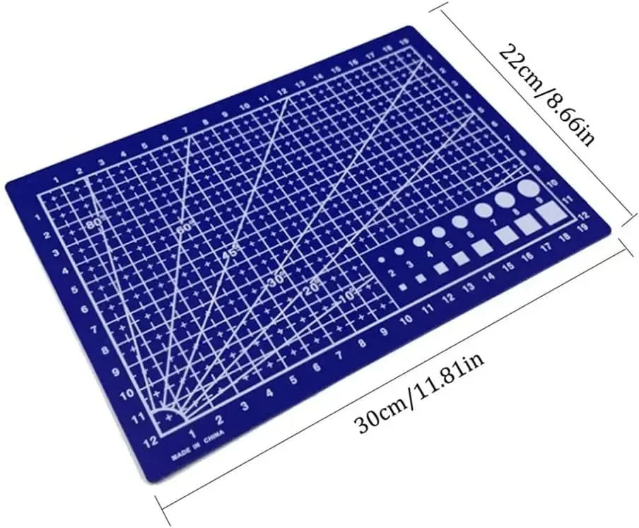 A3 A4 A5 PVC Cutting Mat Workbench Patchwork Cut Pad Sewing Manual DIY Knife Engraving Leather Cutting Board Side Underlay
