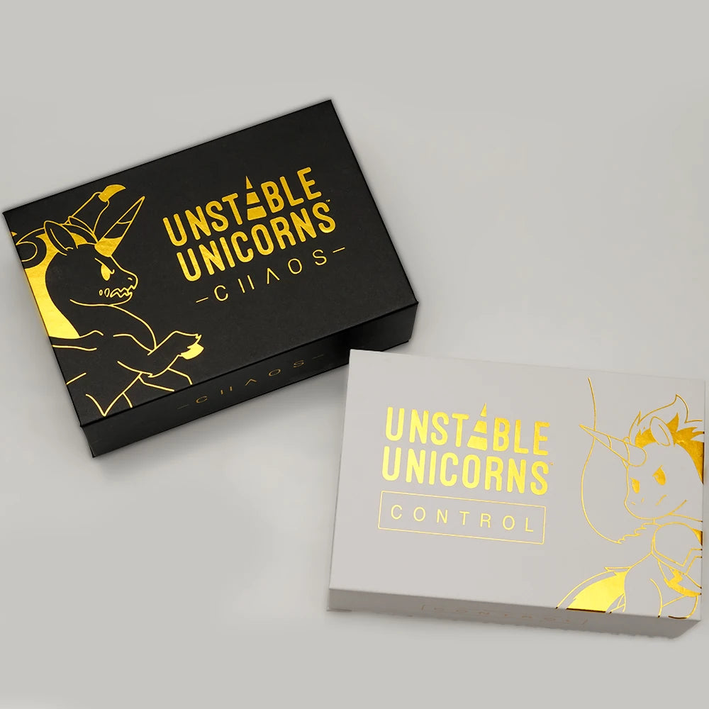 Unstable Unicorns Board English Family Party Expansion Basic Version Of Classic Board Games Control and Chaos Base Game