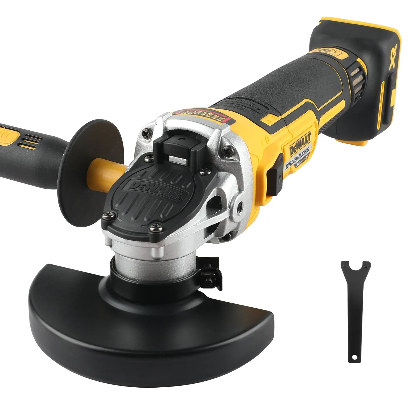 DEWALT DCG405NT 125mm Flat Head Angle Grinder, Bare Machine Tool, Cutting Machine, Lithium Battery Brushless Tool drill motor