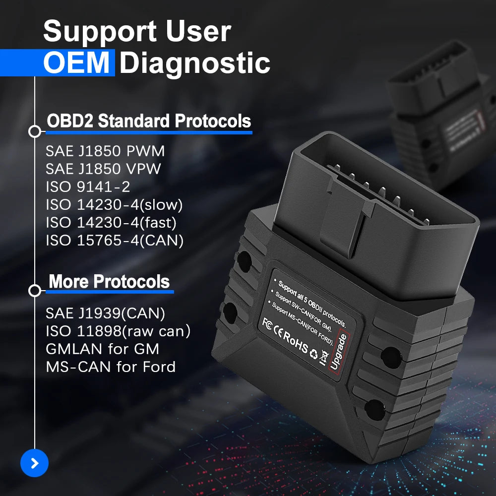 Vgate vLinker MC ELM327 V2.2 Bluetooth 4.0 OBD2 Scanner OBD 2 BimmerCode FORScan Auto Car Diagnostic tools ELM 327 V1 5