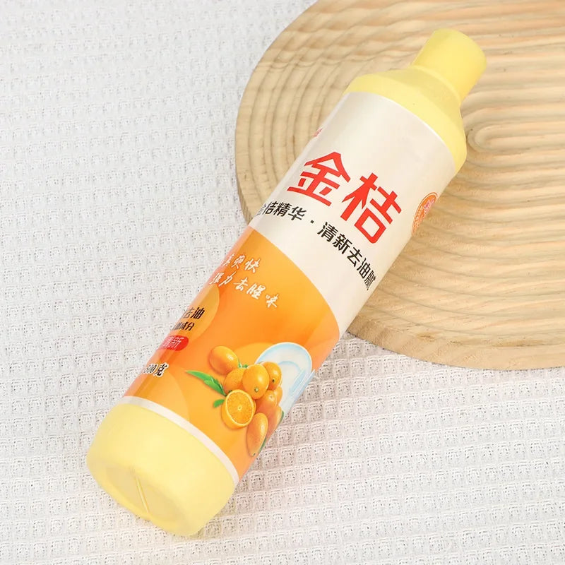 500g Fruit Vegetable Wash Dish Washing Liquid Multi Effect Kitchen Cleaning Detergent Remove Oil Stains Clean Tableware