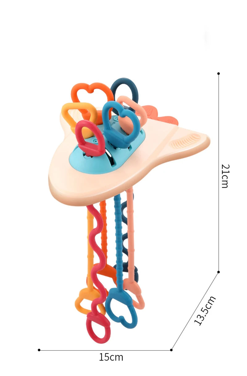 Suction Cup Spinner High Chair Baby Toys 6 12 Months Rotating Rattle Sensory Toys for Babies Educational Games Toy 1 2 3 Years