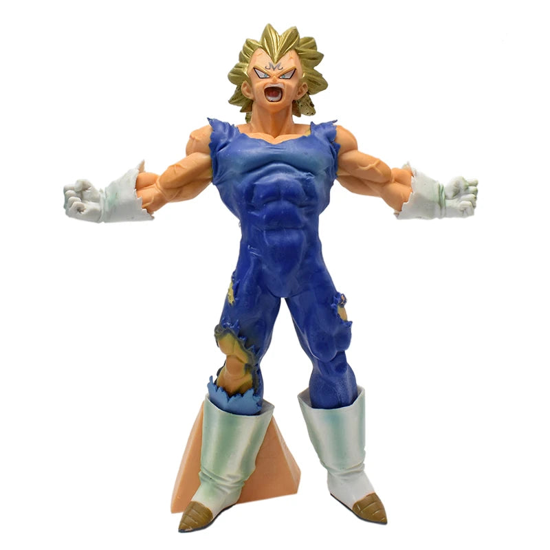 20CM Dragon Ball Z Majin Vegeta Figure Toys Anime DBZ Super Saiyan GK Action Collection PVC Model Dolls Birthday Gifts Kids
