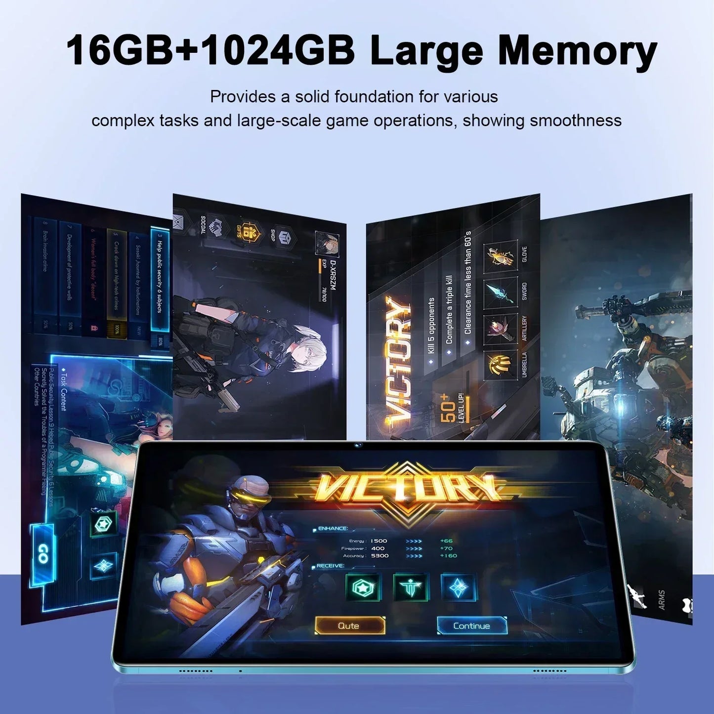 Original iPad Air Pro Tablet 11 inch Android 14 Global Snapdragon 870 22GB+2TB 20000mah 5G Dual SIM WIFI HD Full Screen